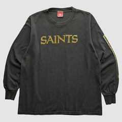 Fanatics New Orleans Saints NFL 2000s T-Shirt Black Vintage