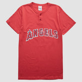 Los Angeles Angels Majestic 90s T-Shirt - Red - Vintage - Fanatics Discount