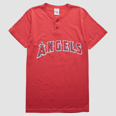 Los Angeles Angels Majestic 90s T-Shirt - Red - Vintage - Fanatics Discount