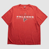 Fanatics Atlanta Falcons NFL 2000s T-Shirt Red Vintage