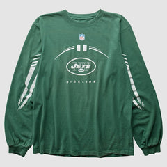 Fanatics New York Jets 2000s T-Shirt Green Vintage