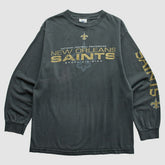 Fanatics New Orleans Saints NFL 2000s T-Shirt Black Vintage