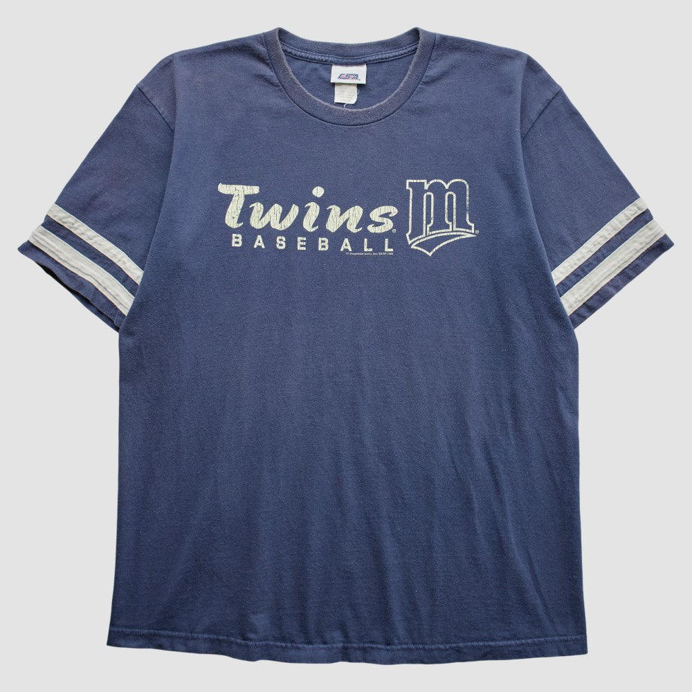 Minnesota Twins CSA 2002 T-Shirt - Blue - Vintage - Fanatics on Sale
