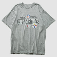 Fanatics Pittsburgh Steelers 2005 T-Shirt Gray Vintage