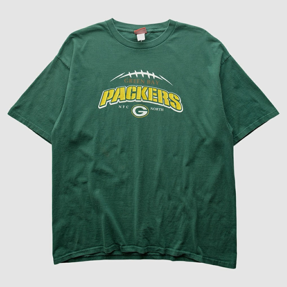 Fanatics Green Bay Packers NFL 2000s T-Shirt Green Vintage