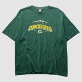Fanatics Green Bay Packers NFL 2000s T-Shirt Green Vintage