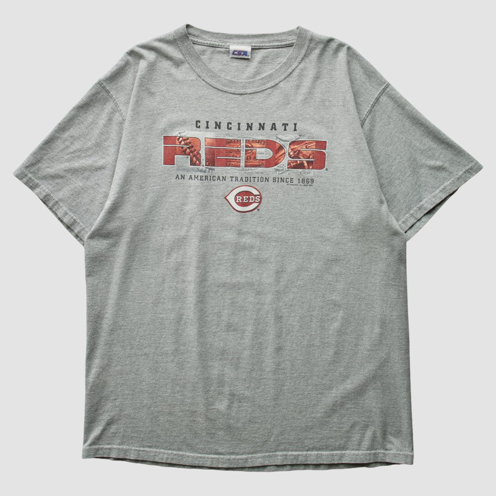 Cincinnati Reds CSA 2006 T-Shirt - Gray - Vintage - Fanatics Online