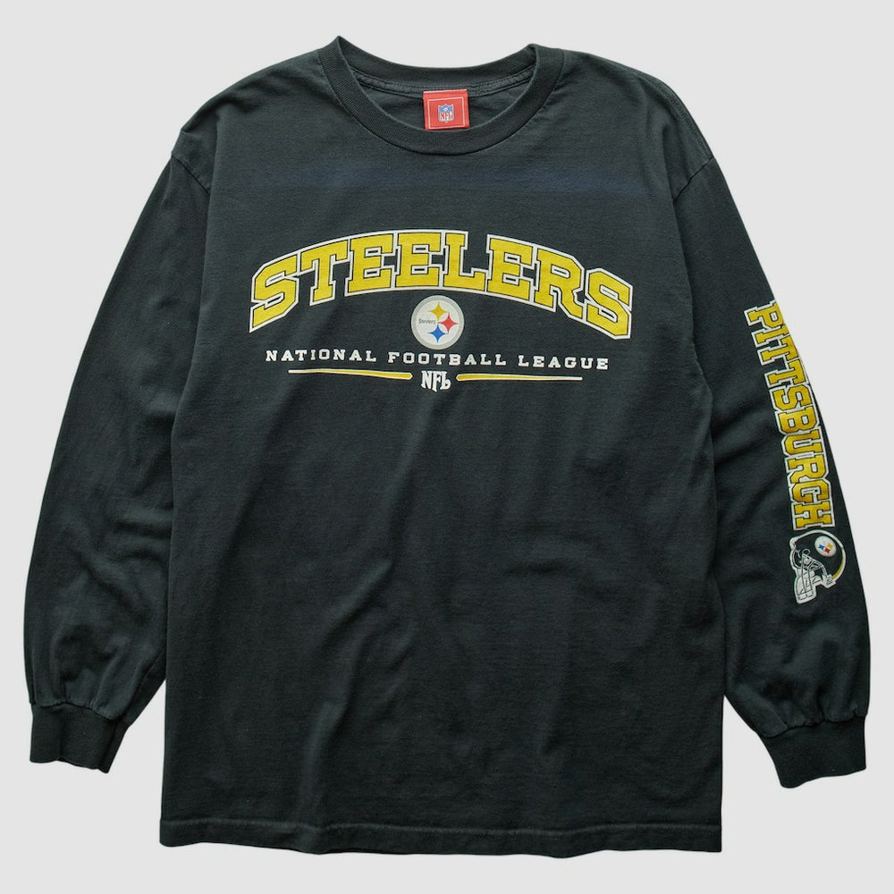 Fanatics Pittsburgh Steelers NFL 2000s T-Shirt Black Vintage