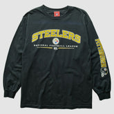 Fanatics Pittsburgh Steelers NFL 2000s T-Shirt Black Vintage