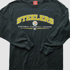 Fanatics Pittsburgh Steelers NFL 2000s T-Shirt Black Vintage