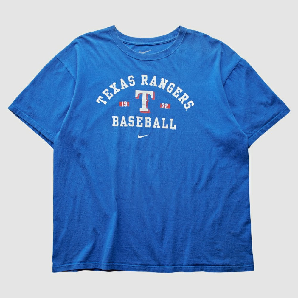 Texas Rangers Nike 2000s T-Shirt - Blue - XVintage - Nike on Sale