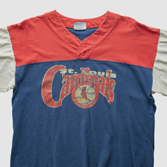 St. Louis Cardinals The Game 90s T-Shirt - Blue - Vintage - Fanatics Online
