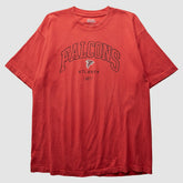 Fanatics Atlanta Falcons Reebok 2000s T-Shirt Red Vintage