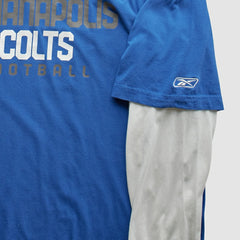 Fanatics Indianapolis Colts Reebok 2000s T-Shirt Blue Vintage