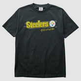 Fanatics Pittsburgh Steelers NFL 2000s T-Shirt Black Vintage