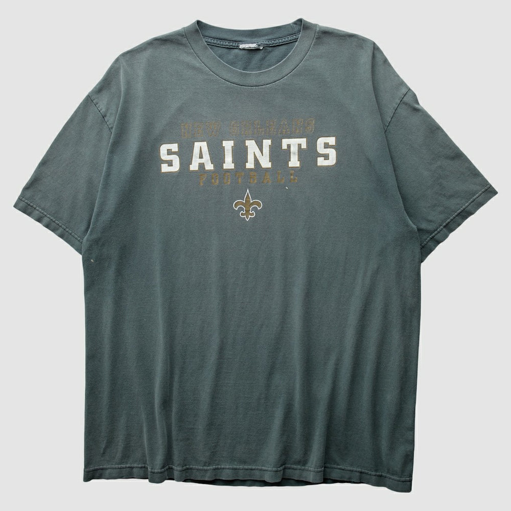 Fanatics New Orleans Saints 2000s T-Shirt Gray Vintage