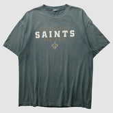Fanatics New Orleans Saints 2000s T-Shirt Gray Vintage