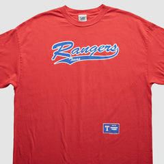 Texas Rangers Lee Apparel 2000s T-Shirt - Red - 2XVintage - Fanatics Discount