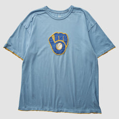 Milwaukee Brewers 2000s T-Shirt - Light Blue - XVintage - Fanatics on Sale