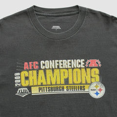 Fanatics Pittsburgh Steelers 2008 T-Shirt Black Vintage