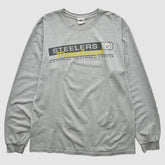 Fanatics Pittsburgh Steelers 2000s T-Shirt Gray Vintage