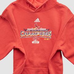 St. Louis Cardinals Adidas 2011 Pullover Sweatshirt - Red - XVintage - Fanatics Discount