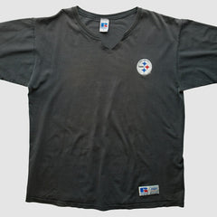Fanatics Pittsburgh Steelers Russell 90s T-Shirt Black Vintage