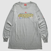 Fanatics Pittsburgh Steelers NFL 2005 T-Shirt Gray Vintage
