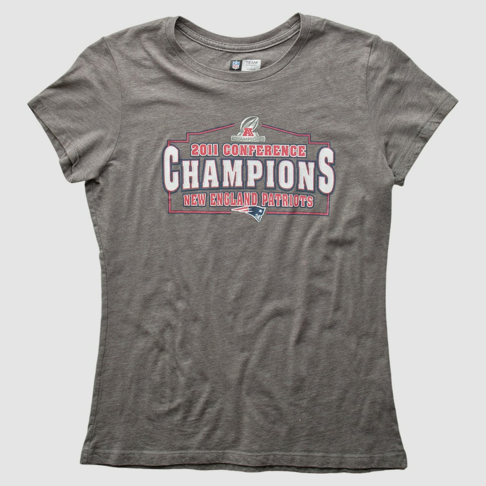 Fanatics New England Patriots 2011 T-Shirt Gray Vintage
