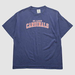 St. Louis Cardinals Adidas 2000s T-Shirt - Navy - Vintage - Fanatics Lifestyle