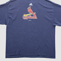 St. Louis Cardinals Adidas 2000s T-Shirt - Navy - Vintage - Fanatics Lifestyle