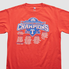 Texas Rangers 2011 T-Shirt - Red - Vintage - Fanatics Online