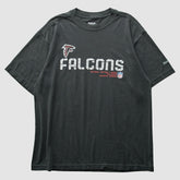 Fanatics Atlanta Falcons Reebok 2000s T-Shirt Black Vintage