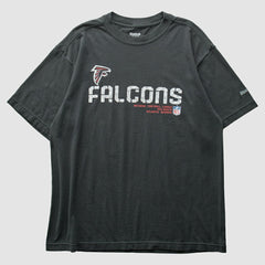 Fanatics Atlanta Falcons Reebok 2000s T-Shirt Black Vintage