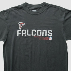 Fanatics Atlanta Falcons Reebok 2000s T-Shirt Black Vintage
