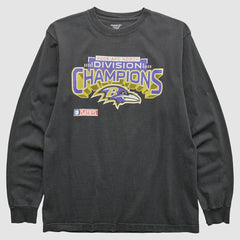 Fanatics Baltimore Ravens Reebok 2006 T-Shirt Black Vintage