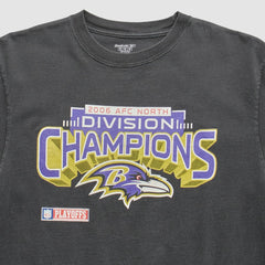 Fanatics Baltimore Ravens Reebok 2006 T-Shirt Black Vintage