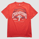 Philadelphia Phillies Majestic 2011 T-Shirt - Red - Vintage - Fanatics on Sale
