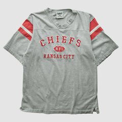 Fanatics Kansas City Chiefs Lee Apparel 2000s T-Shirt Gray Vintage