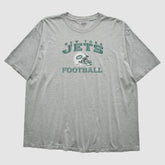 Fanatics New York Jets Reebok 2000s T-Shirt Gray Vintage