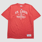 St. Louis Cardinals Majestic 2011 T-Shirt - Red - Vintage - Fanatics Online