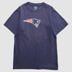Fanatics New England Patriots Reebok 2000s T-Shirt Navy Vintage