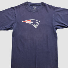 Fanatics New England Patriots Reebok 2000s T-Shirt Navy Vintage