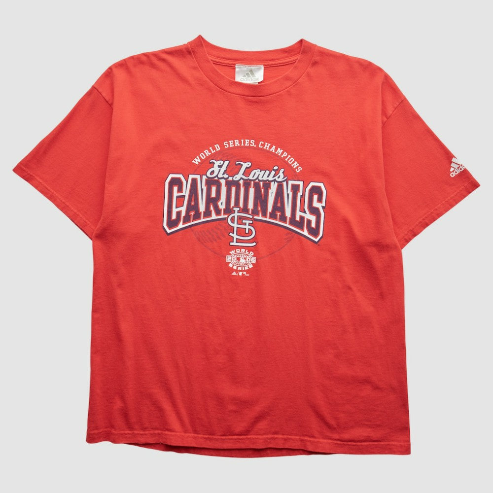 St. Louis Cardinals Adidas 2006 T-Shirt - Red - Vintage - Fanatics Sale