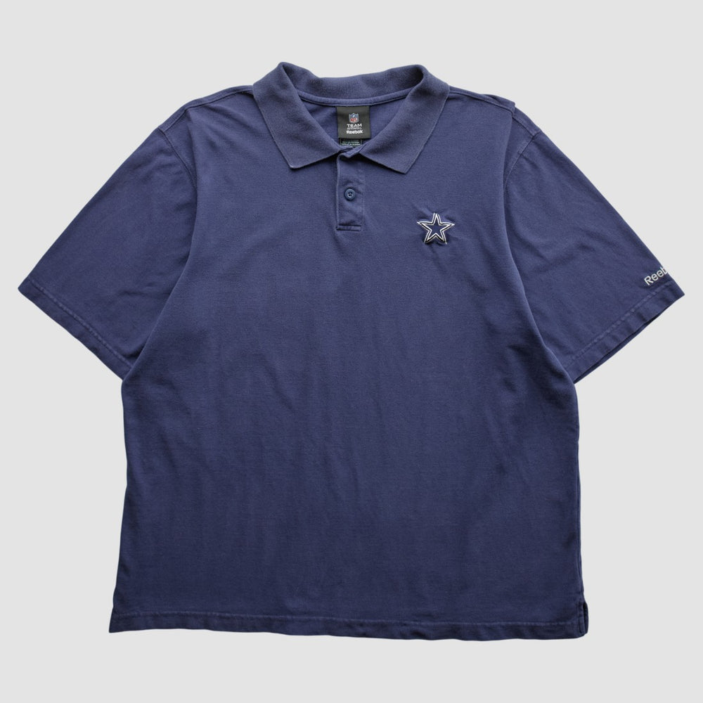 Fanatics Dallas Cowboys Reebok 2010s Polo Navy Vintage