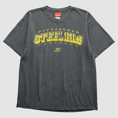 Fanatics Pittsburgh Steelers Reebok 2000s T-Shirt Gray Vintage