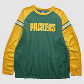 Fanatics Green Bay Packers NFL 2000s T-Shirt Green Vintage