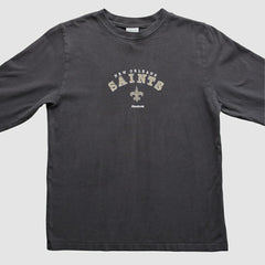 Fanatics New Orleans Saints NFL 2000s T-Shirt Black Vintage