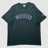 Colorado Rockies Nike 2004 T-Shirt - Blue - 2XVintage - Nike Online