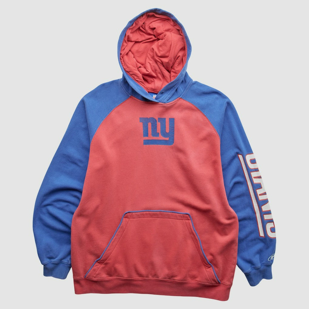 Fanatics New York Giants Reebok 2000s Pullover Sweatshirt Red Vintage